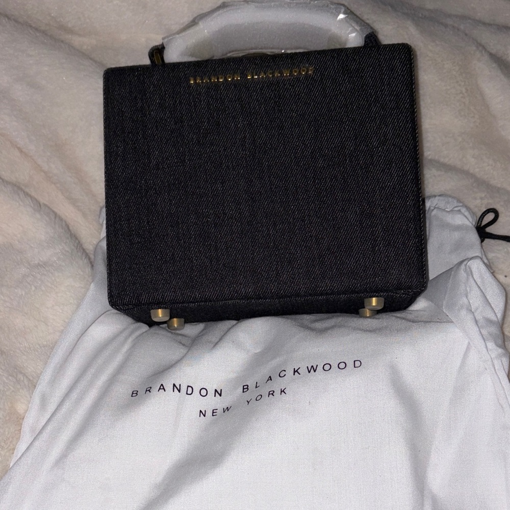 Brandon Blackwood Charcoal Briefcase